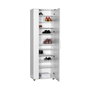 Hanah Home Zapatero con Puerta de Espejo Blanco